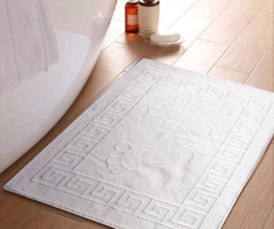 Covoras de baie Jacquard Bordura Greek Design 1